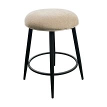 Intercon BS-BS-18C-CHM-C24 Metal Base Barstools - Barstool With Backless Seat - Champagne