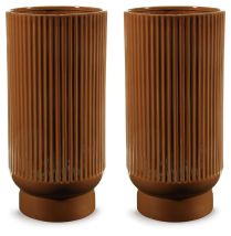 Ashley Furniture A2900023 Ashley Furniture A2900023 Avalyah - Vase (Set of 2) - 15" - Burnt Umber