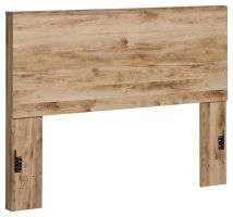 Signature Design by Ashley® B1050-57 Hyanna - Tan Brown - Queen Panel Headboard