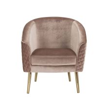 ACME 59885 Benny - Accent Chair - Velvet & Gold - 32"