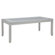 New Classic D2442-10 Fiona - Rectangle Dining Table - Mist Gray