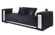 ACME 52525 Trislar - Sofa - Black Velvet - 33"