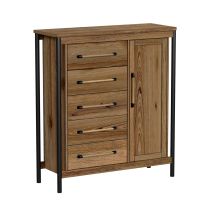 Intercon NC-BR-8005GC-HCK-C Norcross - Gentleman's Chest - Hickory