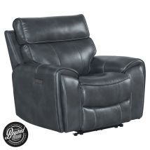 Intercon SI-RC-144DPR-SLT-C Summit - Dual-Power Recliner - Bolero Slate