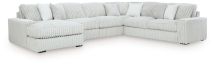 Ashley Furniture 25903S8 Ashley Furniture 25903S8 Stupendous - 5-Piece Sectional With LAF Corner Chaise - Alloy