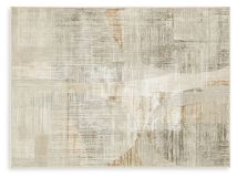 Ashley Furniture R406472 Ashley Furniture R406472 Truward - 5' x 7' Rug - Linen / Gray / Caramel