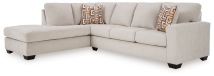 Ashley Furniture 24305S1 Aviemore - 2-Piece Sectional With Laf Corner Chaise - Stone