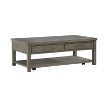 Liberty Furniture 906-OT1010 Skyview Lodge - Cocktail Table - Cobblestone
