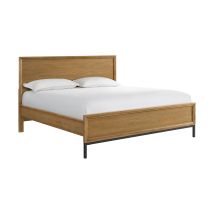 Intercon NP-BR-5464K-NTO-C Intercon NP-BR-5464K-NTO-C Newport - King Bed - Natural Oak