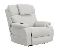 Jackson Furniture Industries 4833-2083/11 Snoozer - Power Lift Power Headrest Lay Flat Recliner With CR3 Heat / Massage / Zero Gravity - Winter