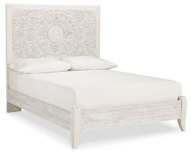 Ashley Furniture B181B2 Paxberry - Full Panel Bed - Whitewash