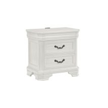 New Classic B493W-040 New Classic B493W-040 Lyndhurst - Nightstand - Vintage White