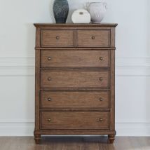 Liberty Furniture 104-BR41 Twin Lakes - 5 Drawer Chest - Chestnut