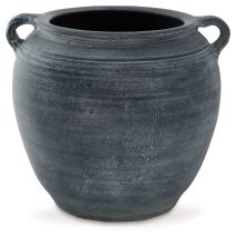 Ashley Furniture A2000628 Meadie - Vase - 9" - Distressed Blue