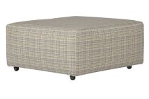 Jackson Furniture Industries 26112-2430/38 McPherson - Castered Cocktail Ottoman - White