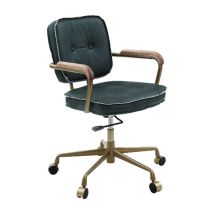 ACME 93171 Siecross - Office Chair - Emerald Green Leather