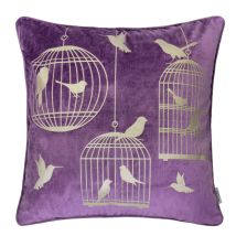 Furniture of America PL8049-2PK Rina - Pillow (Set of 2) - Purple