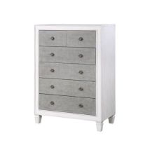 ACME BD00664 Katia - Chest - Rustic Gray & White Finish