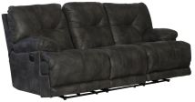 Jackson Furniture Industries 64381-1228/53-3028/53 Jackson Furniture Industries 64381-1228/53-3028/53 Voyager - Fabric Power Lay Flat Reclining Sofa - Slate