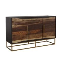 CoasterElevations 953466 Zara - 2-Door Wood Accent Storage Cabinet - Black Walnut