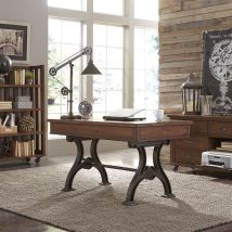 Liberty Furniture 411-HO107 Arlington House - Writing Desk - Cobblestone Brown