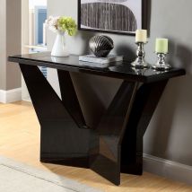 Furniture of America CM4183BK-S Dubendorf - Sofa Table - Black