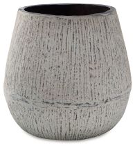 Ashley Furniture A2000636 Claymount - Vase - 10" - Distressed Brown