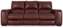 Signature Design by Ashley® U2550115 Alessandro - Garnet - Pwr Rec Sofa With Adj Headrest