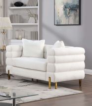 Furniture of America CM6454WH-LV-PK Landovery - Loveseat