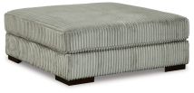 Signature Design by Ashley® 2110508 Lindyn - Fog - Oversized Accent Ottoman
