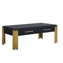 New Classic T2034-10-BLK Empire - Coffee Table - Black