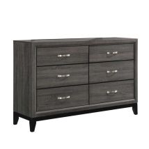 CoasterEveryday 212423 Watson - 6-Drawer Dresser - Gray Oak