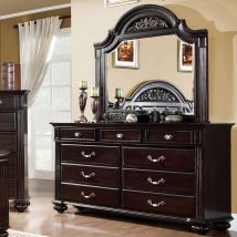 Furniture of America CM7129D Syracuse - Dresser - Dark Walnut