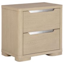 Coaster Fine Furniture 225082 Ladera - 2-Drawer Nightstand Bedside Table - Light Elm