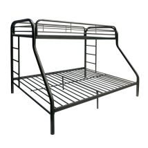 ACME 02053BK Tritan - Twin Over Full Bunk Bed - Black
