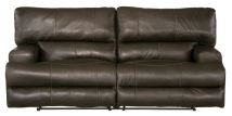 Jackson Furniture Industries 4581-1283/28-3083/28 Jackson Furniture Industries 4581-1283/28-3083/28 Wembley - Italian Leather Match Lay Flat Reclining Sofa - Steel