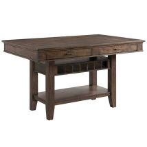 Intercon WY-TA-4266G-GPG-C Whiskey River - Kitchen Island - Dark Brown