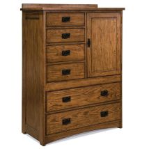 Intercon OP-BR-N5806D-MIS-C Oak Park - Door Chest - Mission