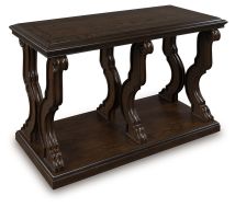 Ashley Furniture T647-4 Ashley Furniture T647-4 Maylee - Sofa Table - Dark Brown