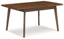 Signature Design by Ashley® D615-35 Lyncott - Brown - Rectangular Dining Room Butterfly Extension Table