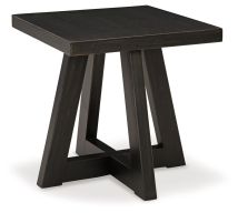 Signature Design by Ashley® T841-2 Galliden - Black - Square End Table