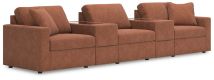 Ashley Furniture 92102S9 Ashley Furniture 92102S9 Modmax - 5-Piece Sectional With Storage Consoles - Spice