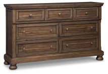 Signature Design by Ashley® B719-31 Flynnter - Medium Brown - Dresser