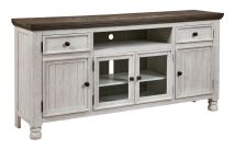 Signature Design by Ashley® W814-68 Havalance - Brown / Beige - Extra Large TV Stand - 4 Doors