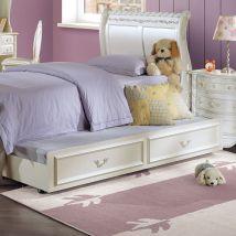 ACME BD02428 Pearl - Twin Trundle - Pearl White