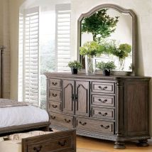Furniture of America CM7661D Persephone - Dresser - Rustic Natural