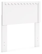 Ashley Furniture EB1810-155 Hallityn - Twin Panel Headboard - White
