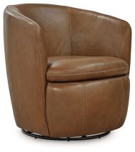Ashley Furniture A3000700 Kierreys - Swivel Chair - Caramel