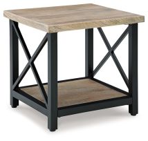 Signature Design by Ashley® T685-3 Bristenfort - Brown / Black - Rectangular End Table