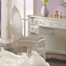 ACME OF02443 Pearl - Chair - Pearl White
